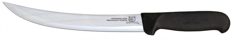 Omcan 16856 8-inch Breaking Knife with Black Super Fiber Handle