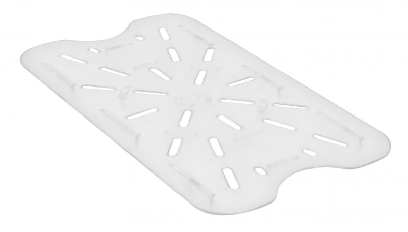 Omcan 85135 Clear Polypropylene Drain Shelf for 12" x 18" Food Storage Container