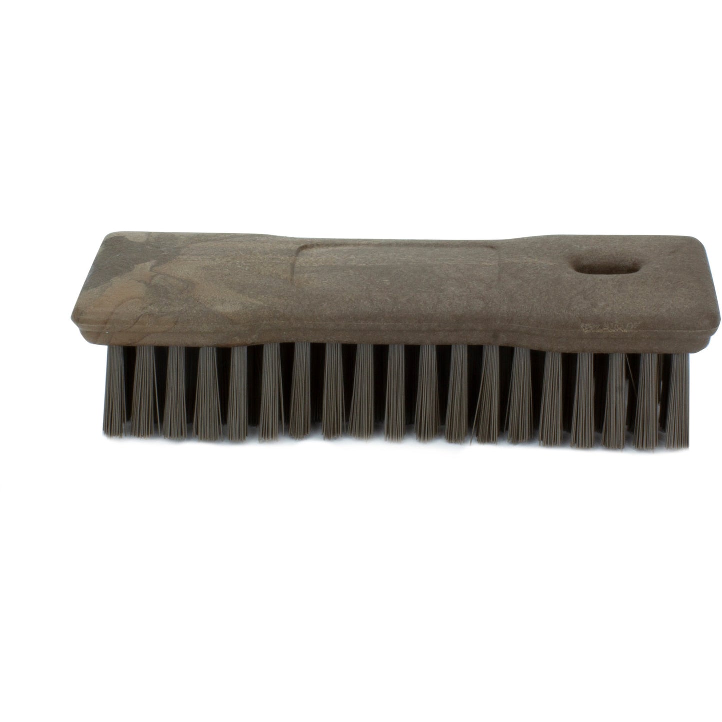 Carlisle 42024EC01 8" Brown Comfort Grip Hand Scrub Brush