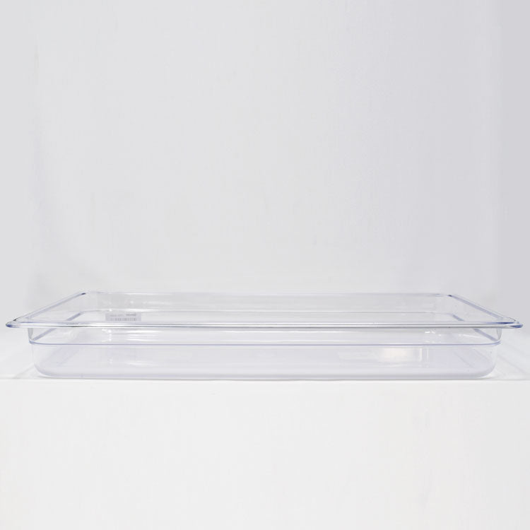 Omcan 80056 Full-size Clear Polycarbonate Food Pan with 2.5" Deep
