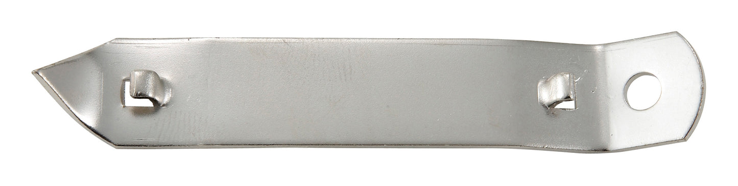 Winco CO-201 4" Nickel-Plated Can Tapper/Bottle Opener