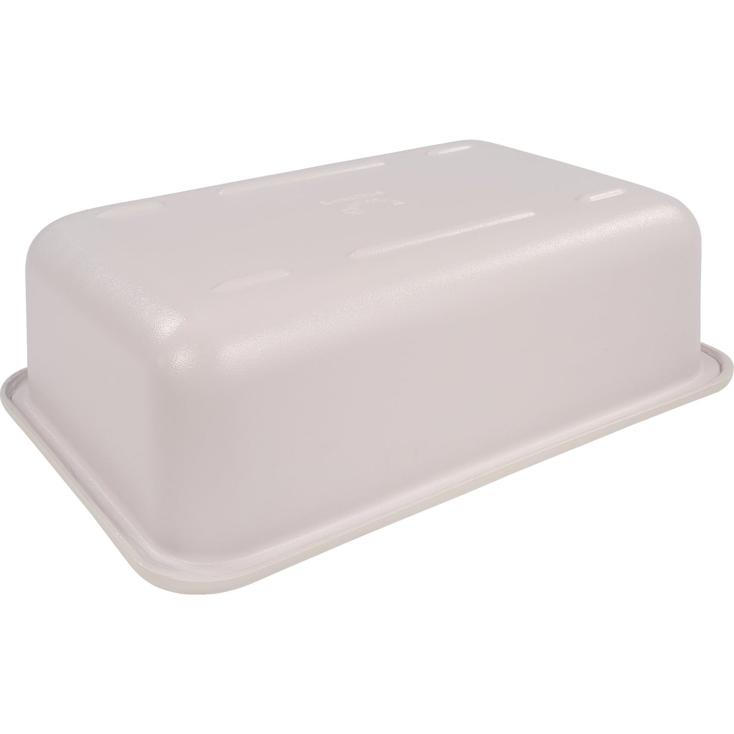 Carlisle CM104902 24 Qt Full-Size White Coldmaster Coldpan with Organizer