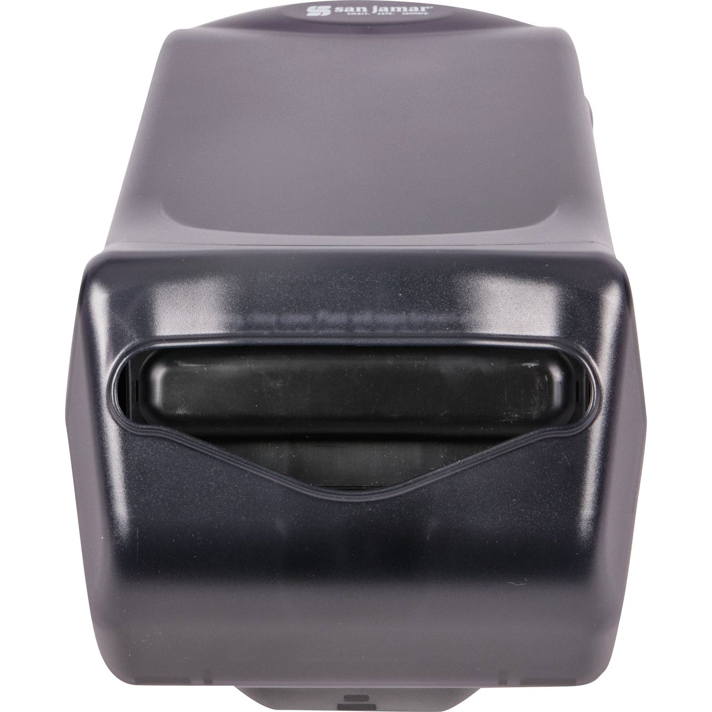 Carlisle H5005TBK 450 Napkin Black ABS Venue Napkin Dispenser with Stand, Fullfold Control Face