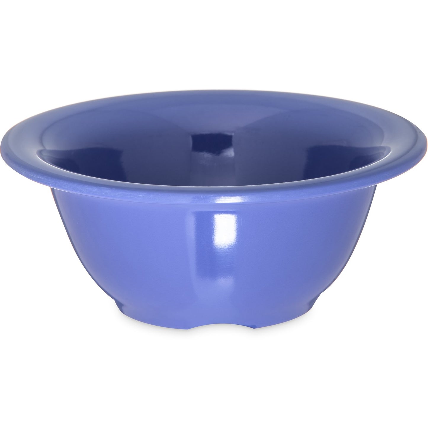 Carlisle 3303814 10 oz Ocean Blue Sierrus Melamine Rimmed Nappie Bowl