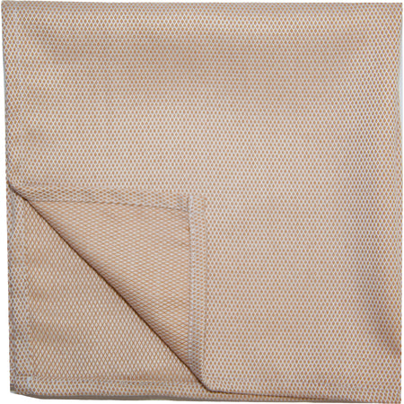 Snap Drape 54432020NH049 20" x 20" Sandalwood Spun Polyester Microfiber Milan Birdseye Napkin