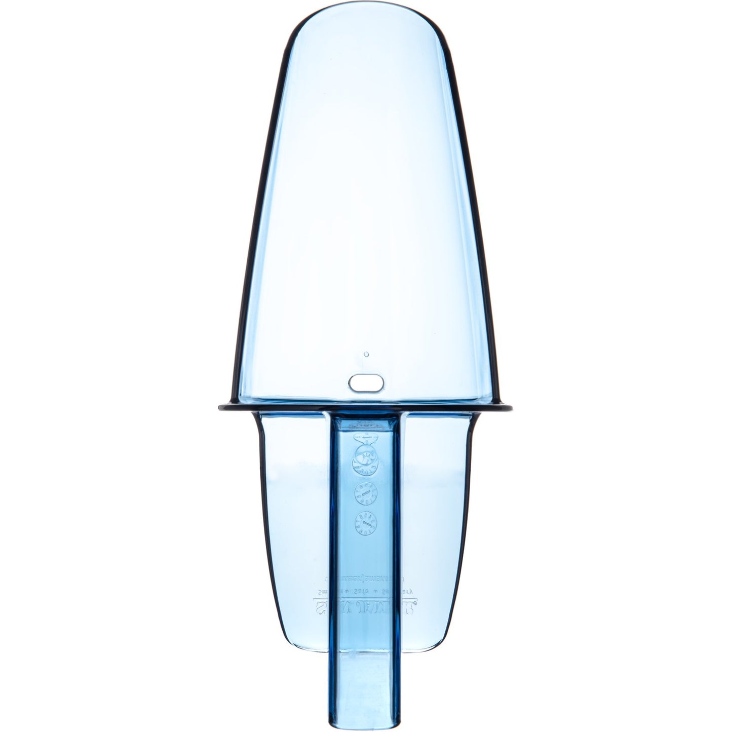 San Jamar SI7750 20-24 oz Blue Saf-T-Scoop Ice Scoop