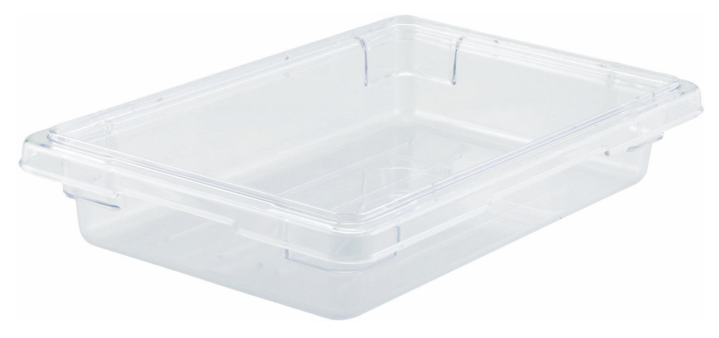 Winco PFSH-3 12" x 18" x 3-1/2" Clear Polycarbonate Food Storage Box