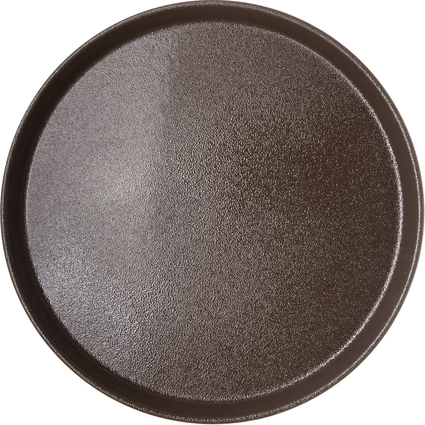 Carlisle 1400GR2076 14" Brown Round Griptite 2 Tray