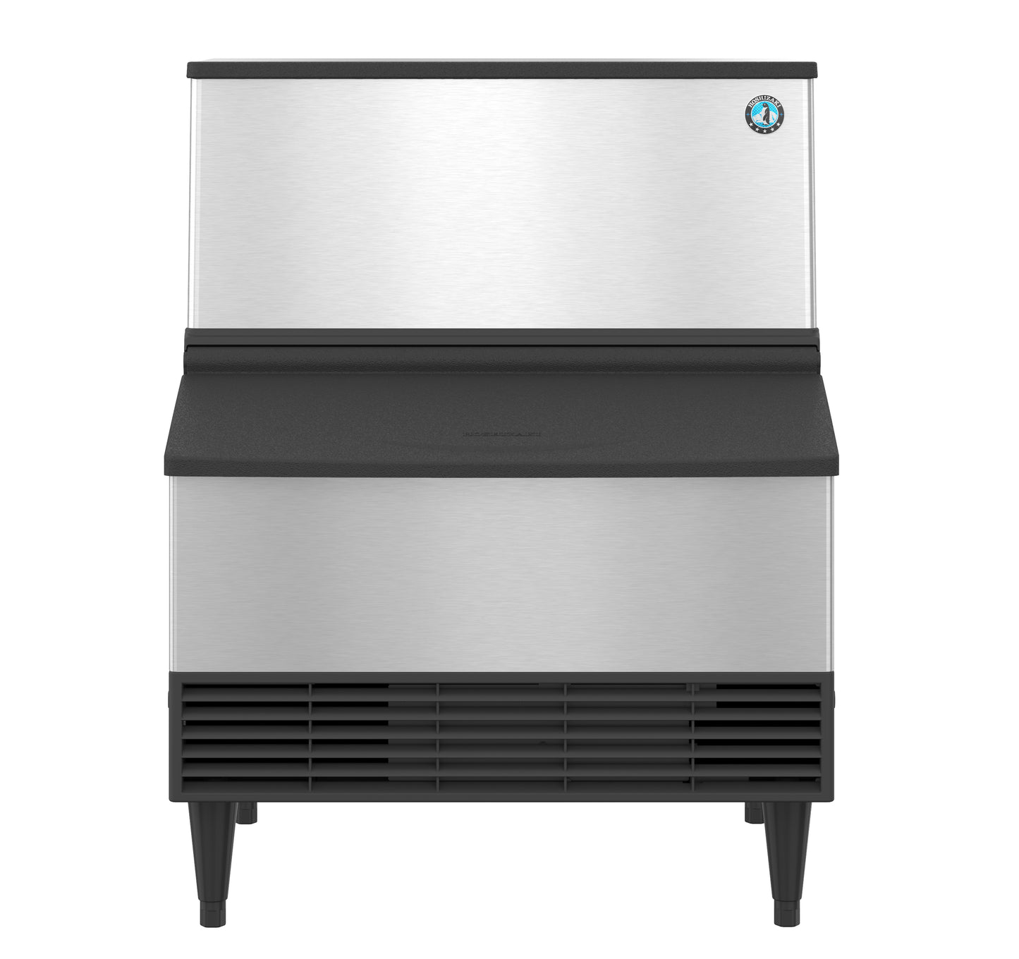 Hoshizaki KM-301BWJ Crescent Cuber Icemaker, Water-cooled, Built in Storage Bin