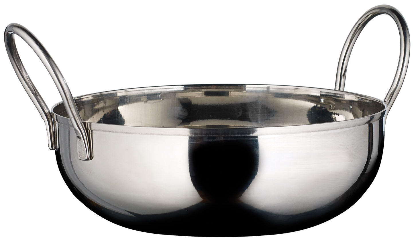Winco KDB-6 28 oz. Stainless Steel Kady Bowl with Welded Handles