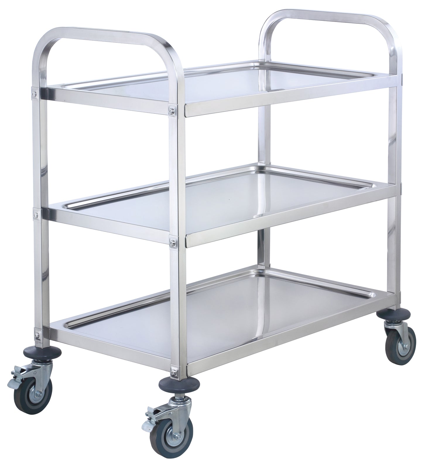 Winco SUC-30 3-Tier Stainless Steel Utility Trolley