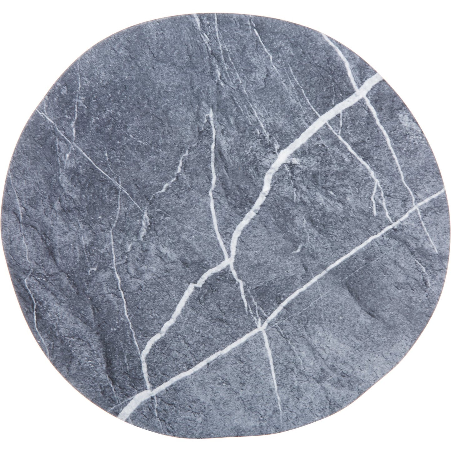 Carlisle 5310472 9" Soapstone Ridge Melamine Rimless Plate