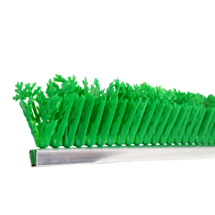 Omcan 10800 2" x 30" Green Parsley Runner with Clip