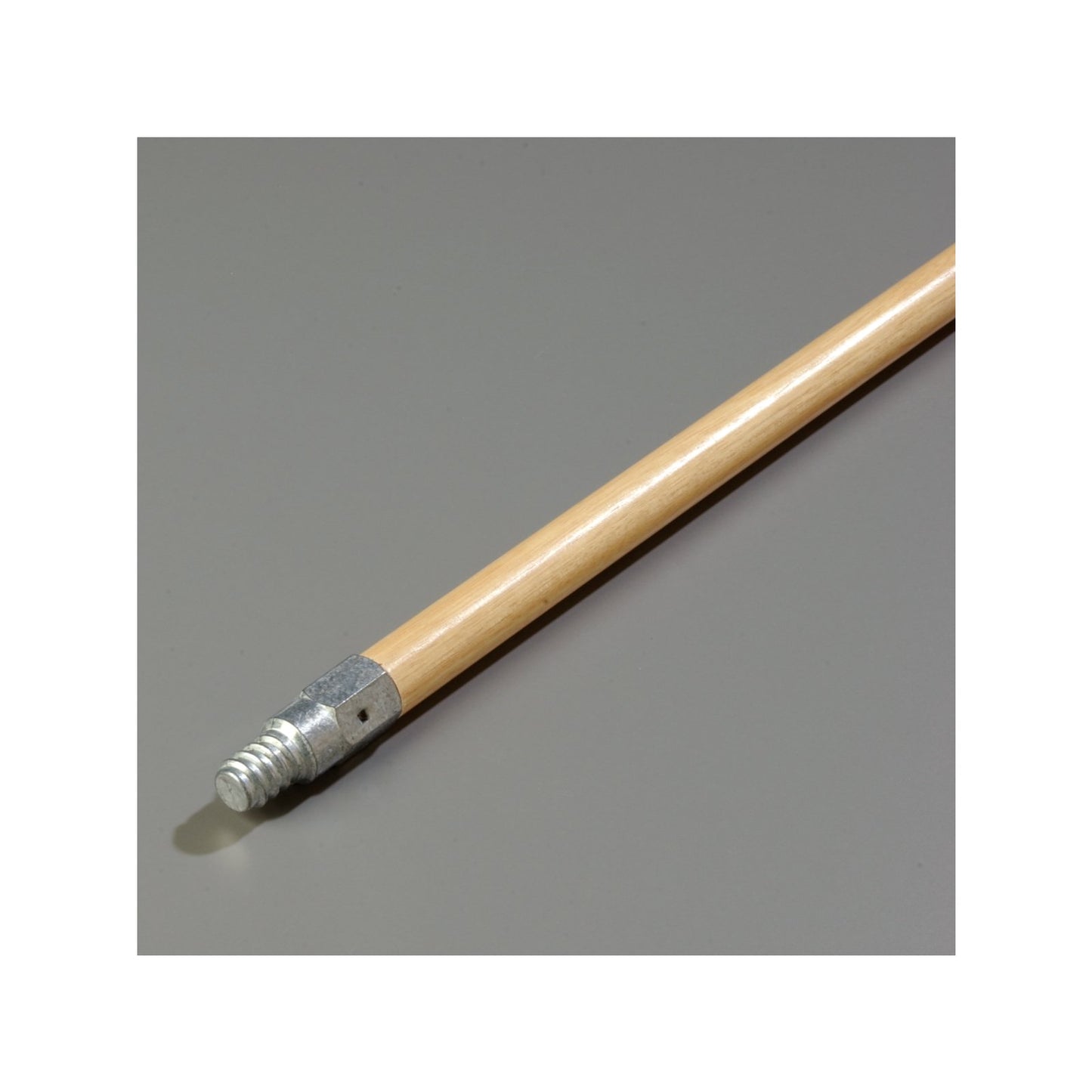 Carlisle 4027500 40" Tan Wood Handle with Metal Tip