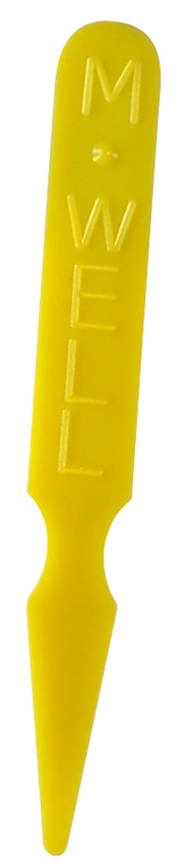 Winco PSM-MW Yellow Steak Markers, Medium Well (1000pcs/bag)