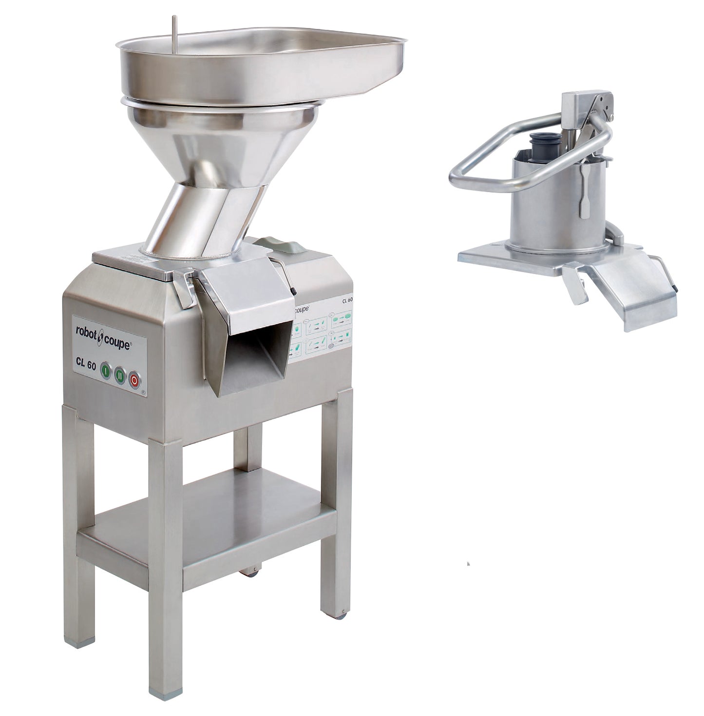 Robot Coupe CL60E2HEAD NODISC Vegetable Prep Machine