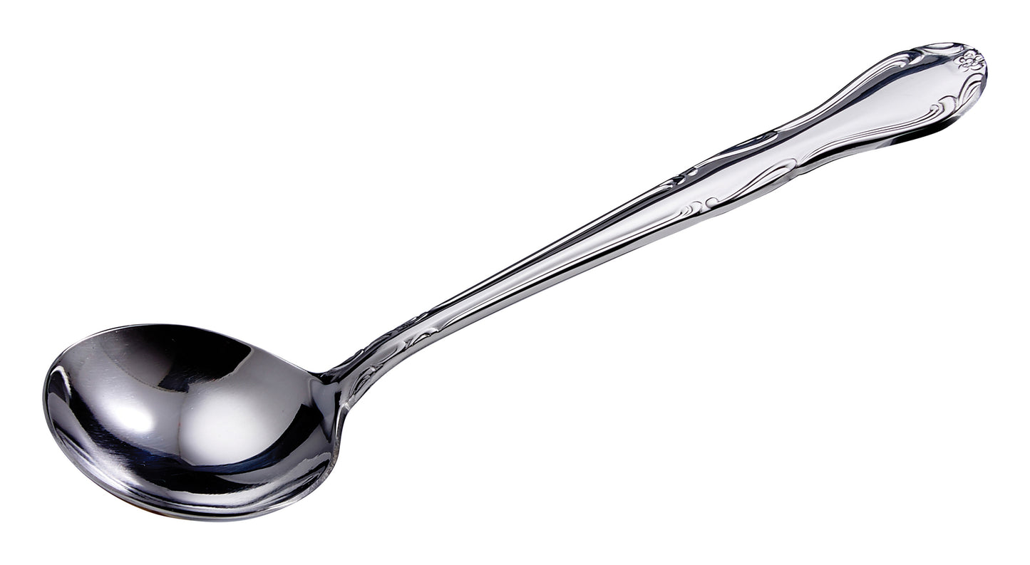 Winco LE-1 1 oz. Elegance Stainless Steel Gravy Ladle