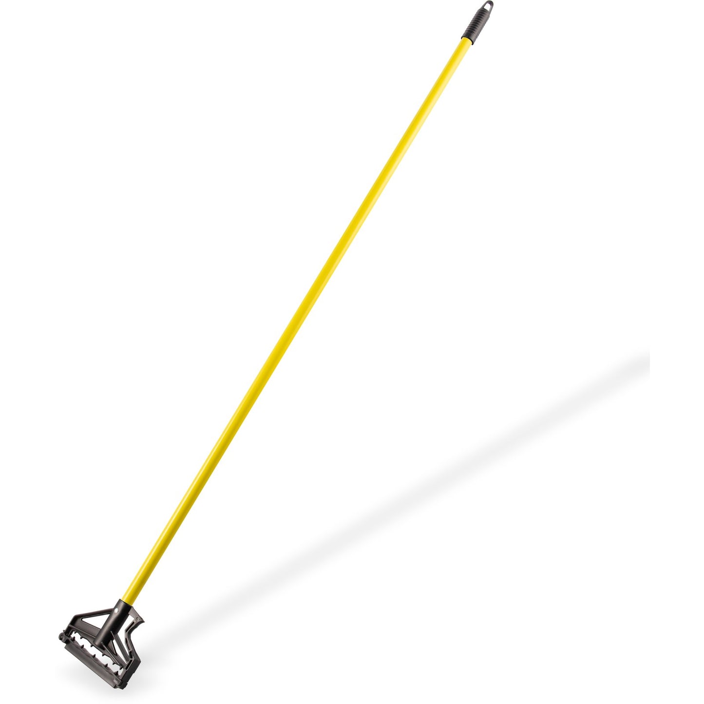 Carlisle 4166404 60" Yellow Fiberglass Sparta Spectrum Quik-Release Mop Handle