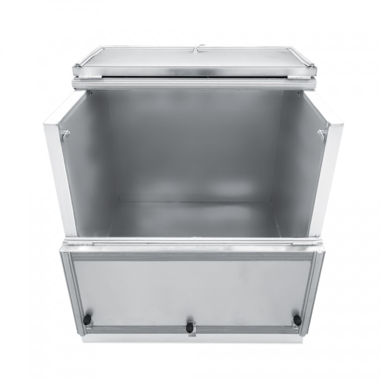 Omcan 50101 2.4 cu.ft. (351 Liter), Holds Up To 8 Milk Crates 34" Milk Cooler