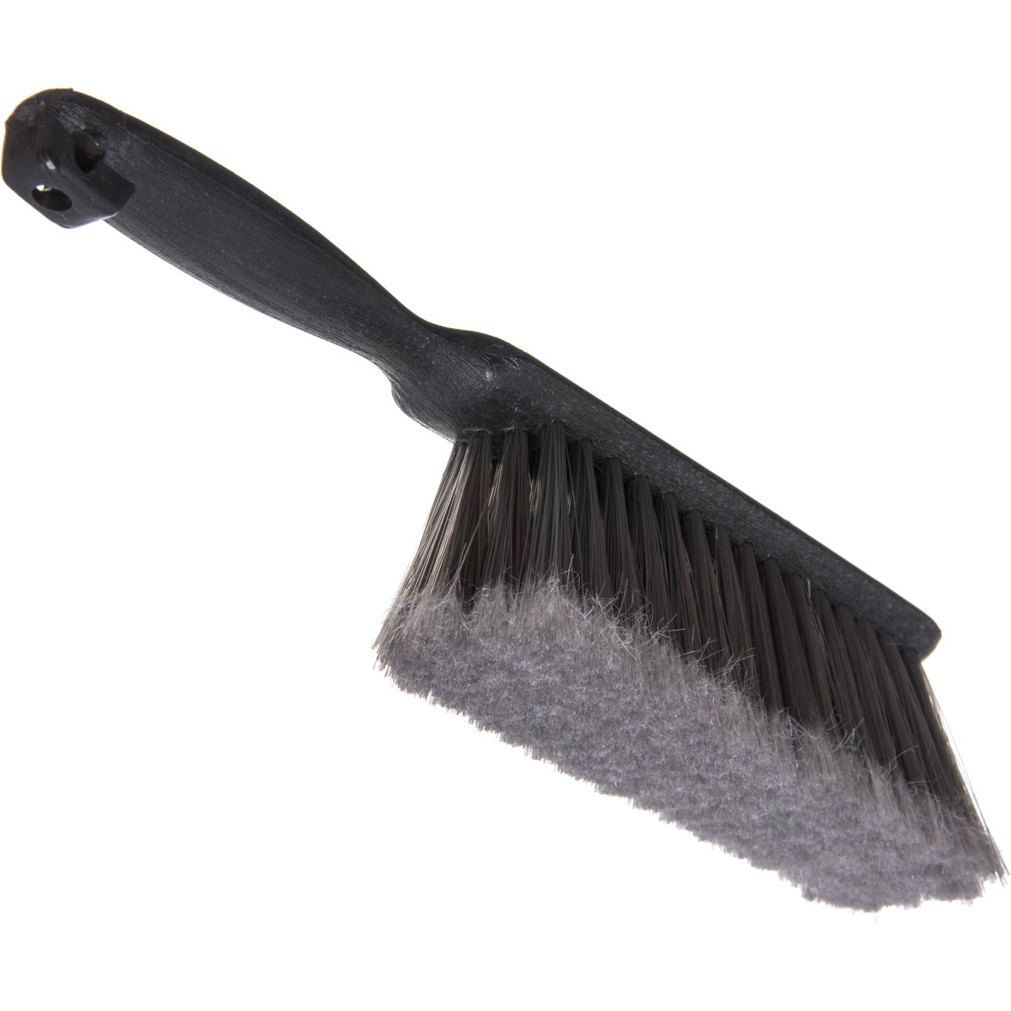 Carlisle 3621123 8" Gray Flo-Pac Counter/Bench Brush With Flagged Polypropylene Bristles