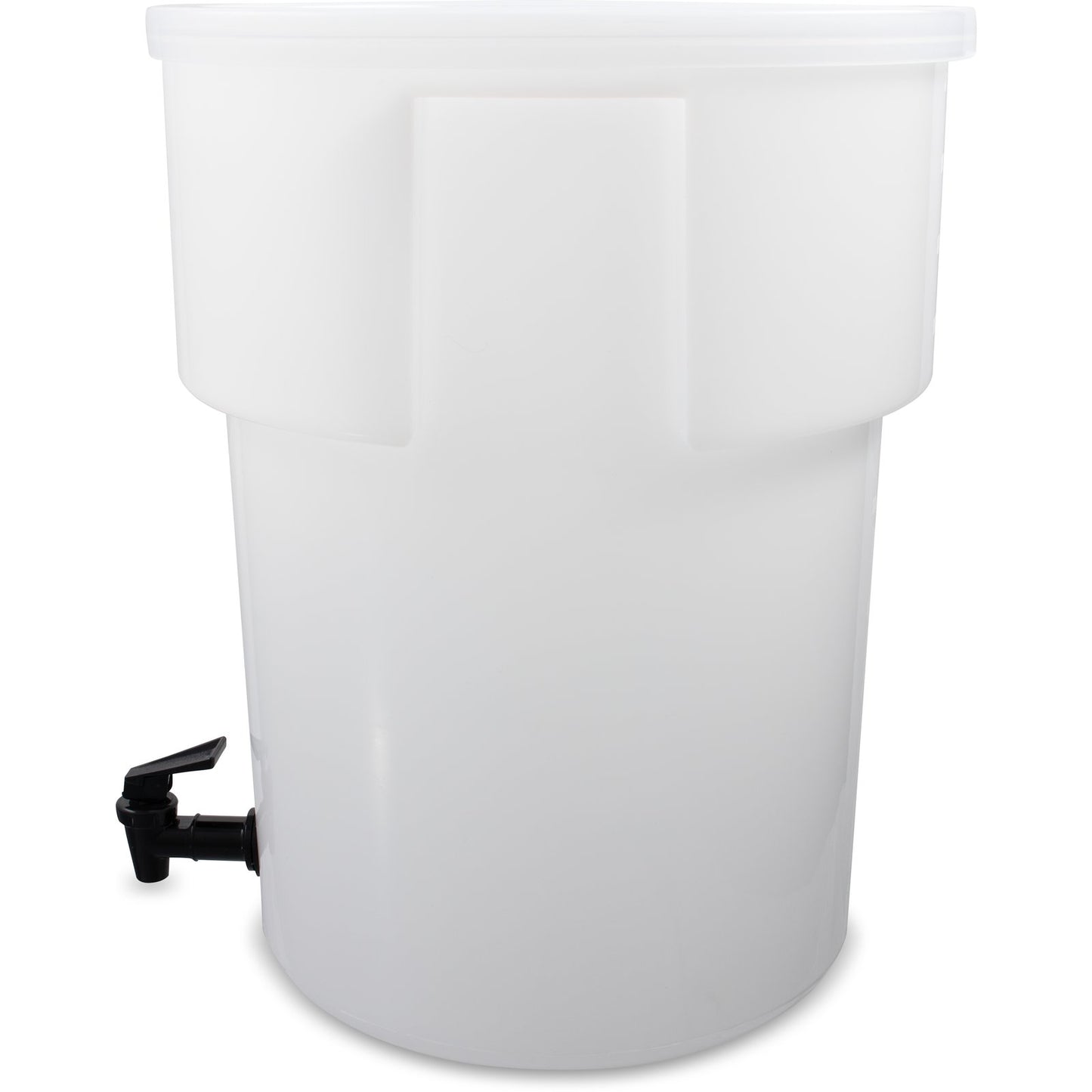 Carlisle 221002 5 Gallon White Round Beverage Dispenser
