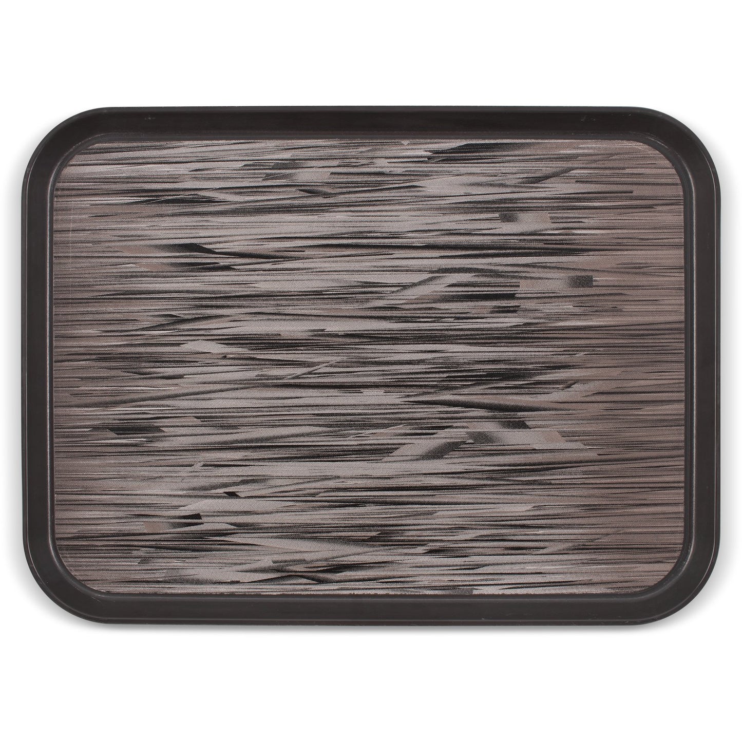 Carlisle DXSMC1520NSQ44 15" x 20" Graphite Grey Glasteel Quarry Non-Skid Tray