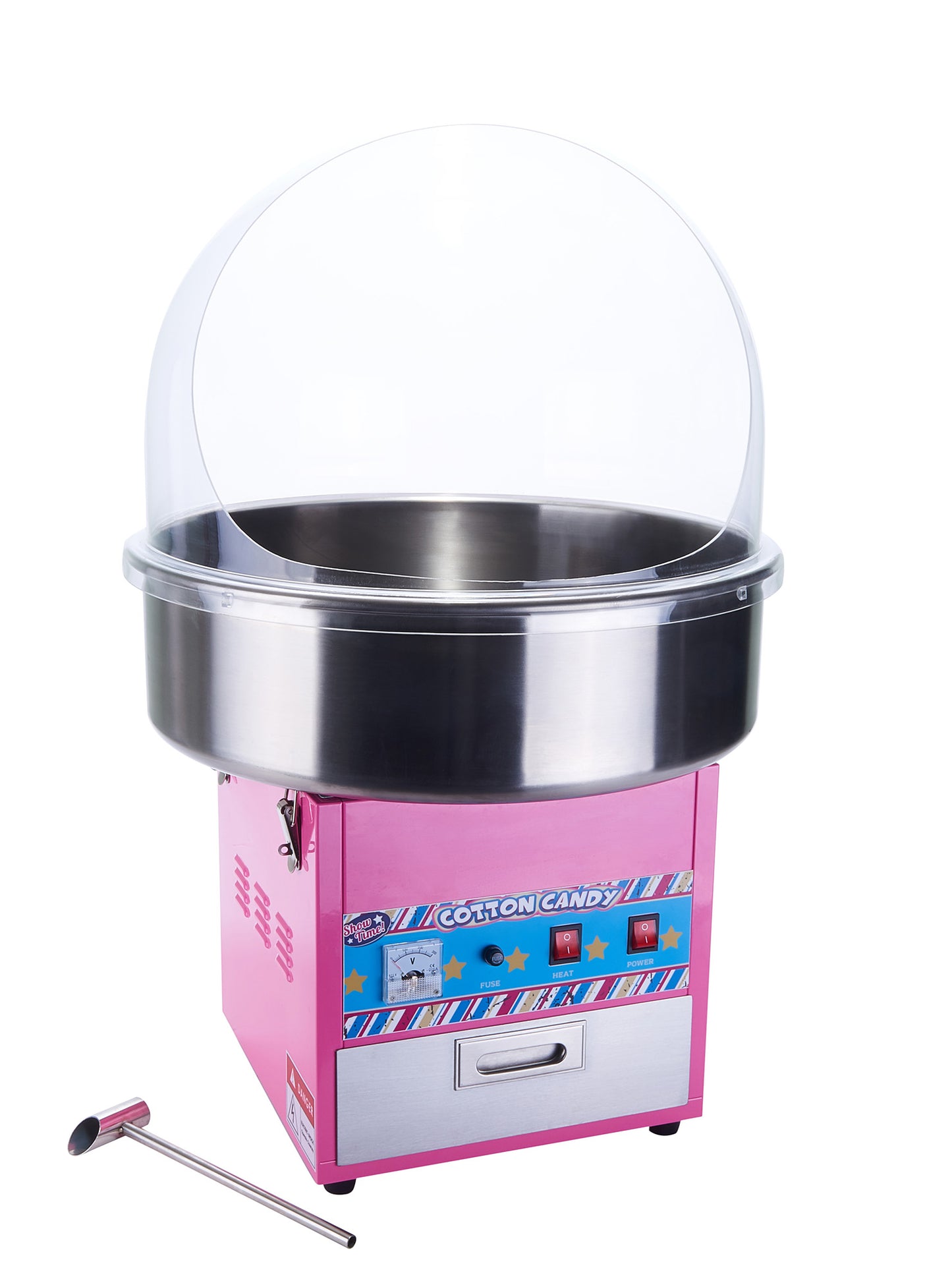 Winco CCM-28C Show Time Cotton Candy Machine Plastic Cover (for CCM-28)