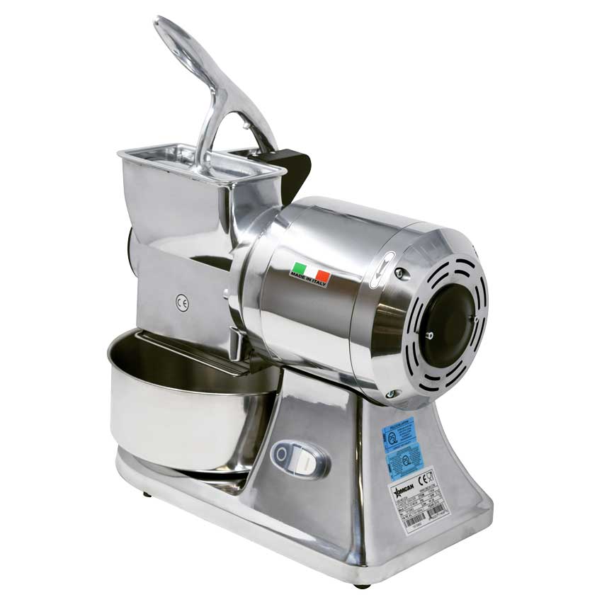 Omcan 11404 Stainless Steel Cheese Grater with Microswitch