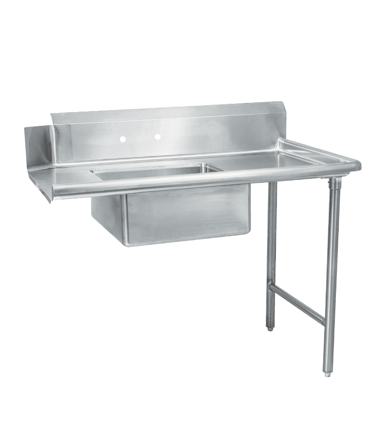 Thorinox TSDT-3030-R 30" x 30" Soiled Dish Table - Right - Stainless Steel Basket Included
