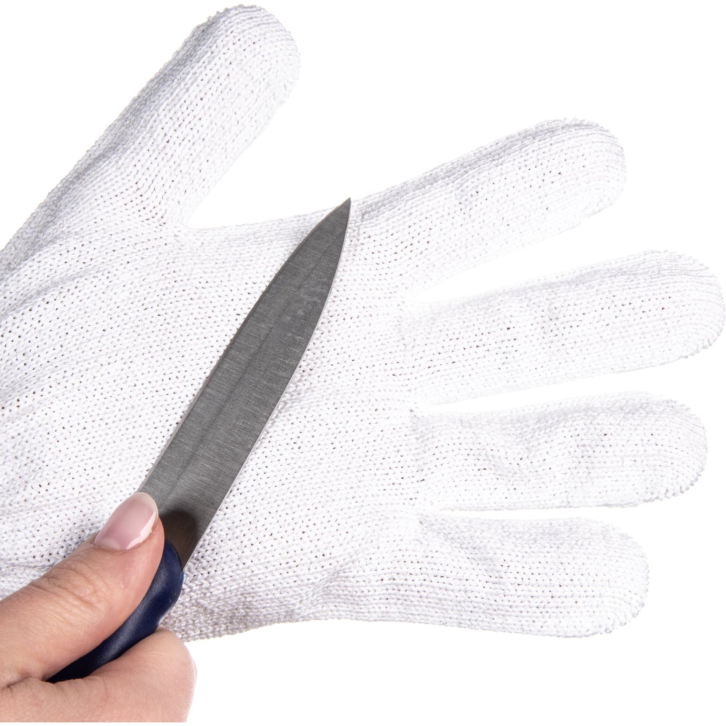 Carlisle SG10-S Small White Cut-Resistant Glove w/ Spectra