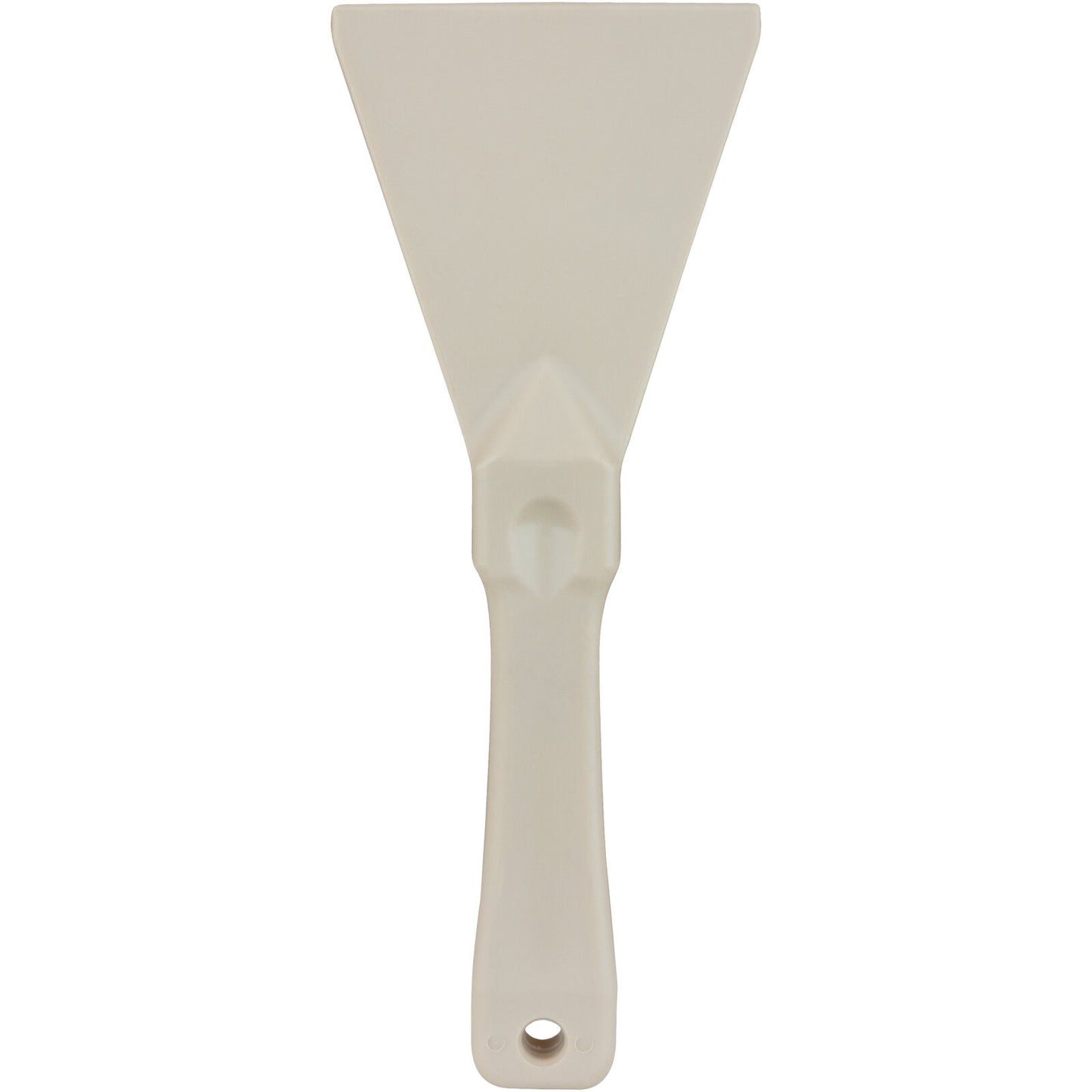 Carlisle 40230EC25 3" Tan Plastic Handheld Scraper