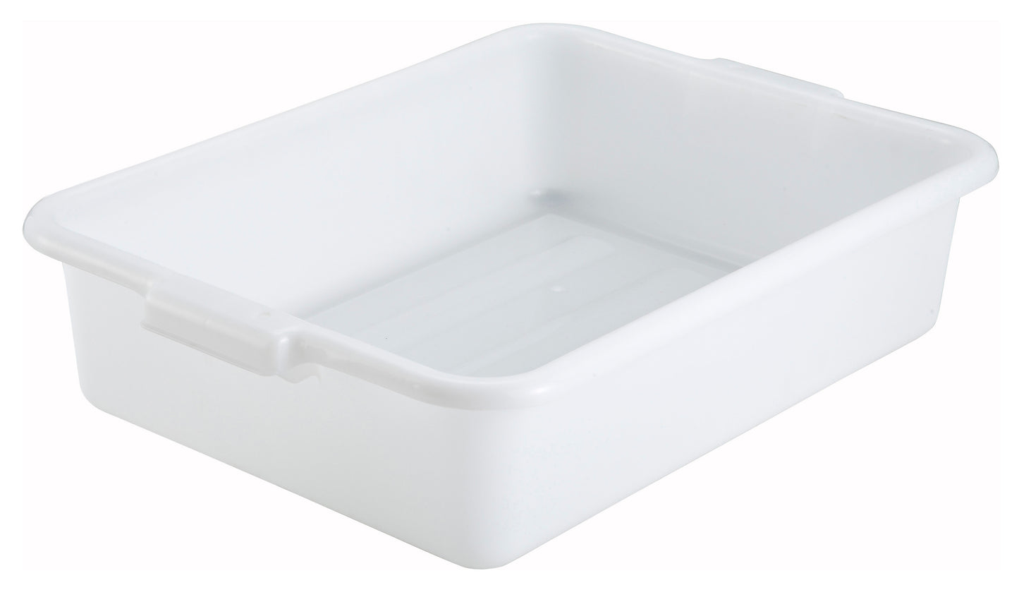 Winco PL-5W 5" White Dish Box