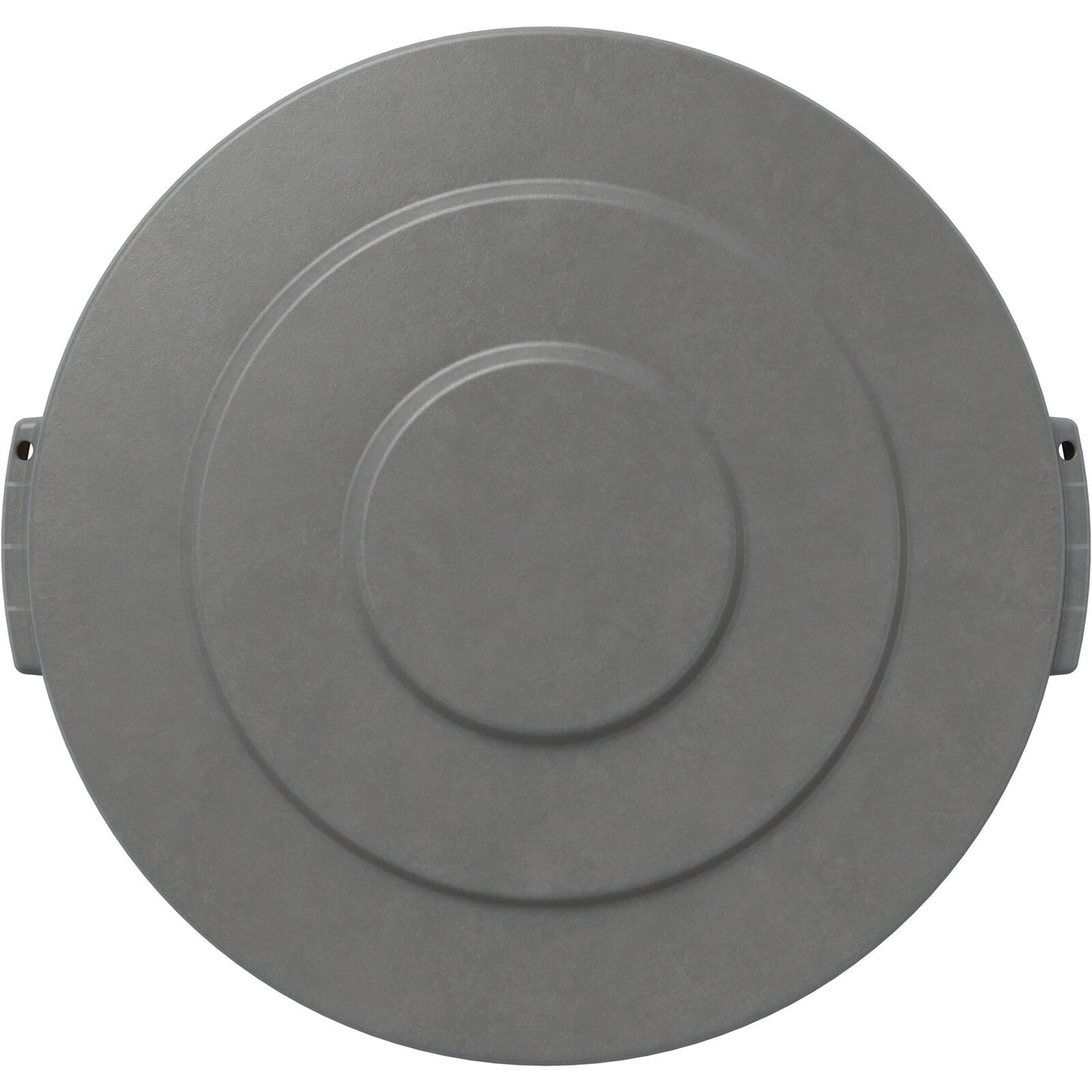 Sparta 84101123 10 Gallon Gray Round Polyethylene Bronco Waste Bin Trash Container Lid