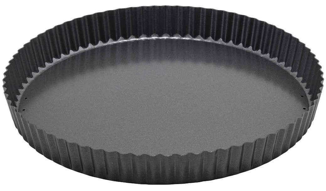 Winco FQP-12 12" Quiche Pan, Non-Stick