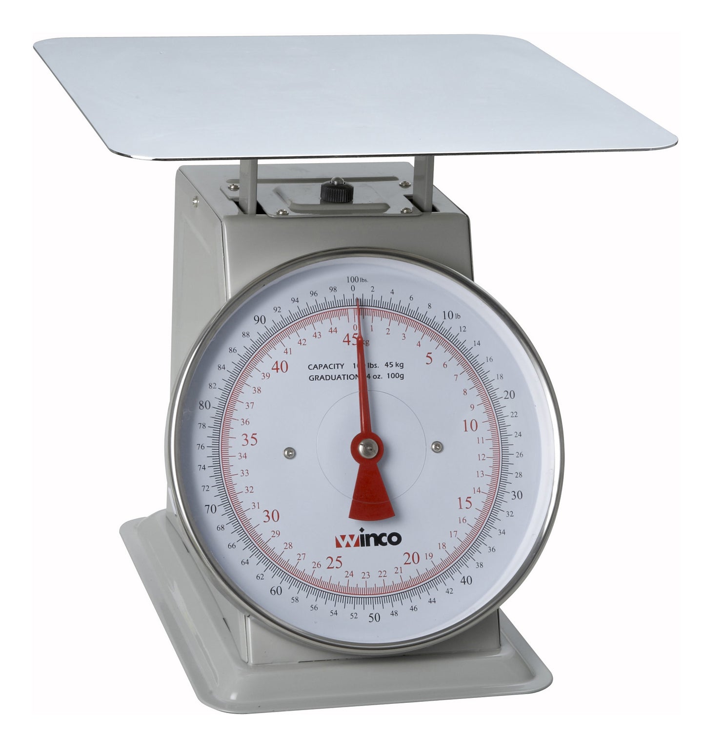Winco SCAL-9100 100 Lbs Receiving Scale