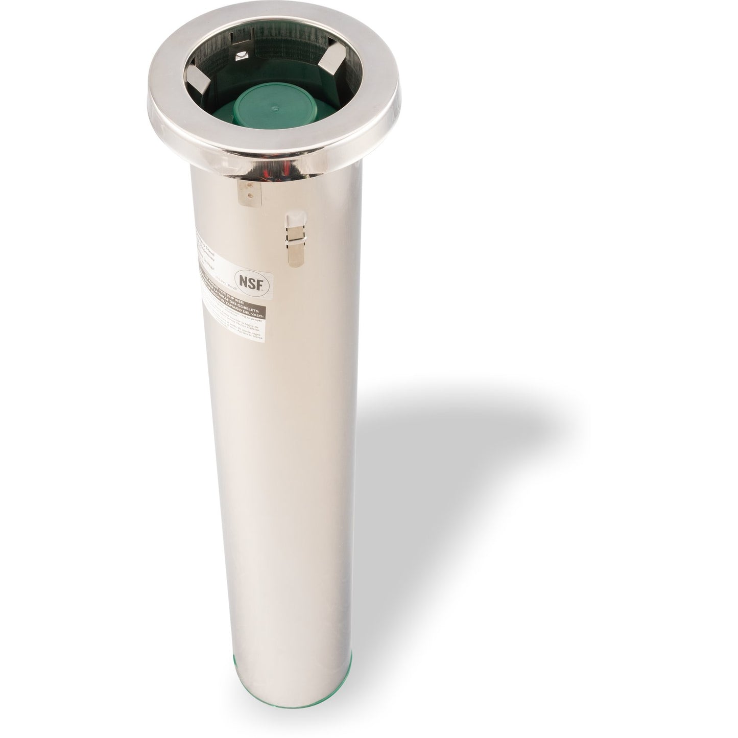 San Jamar C6200C Small Stainless Steel In-counter Cup Dispenser
