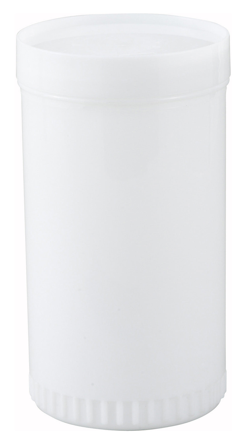 Winco PPB-2W 2 Qt. White Spout & Lid Liquor/Juice Pour Bottle