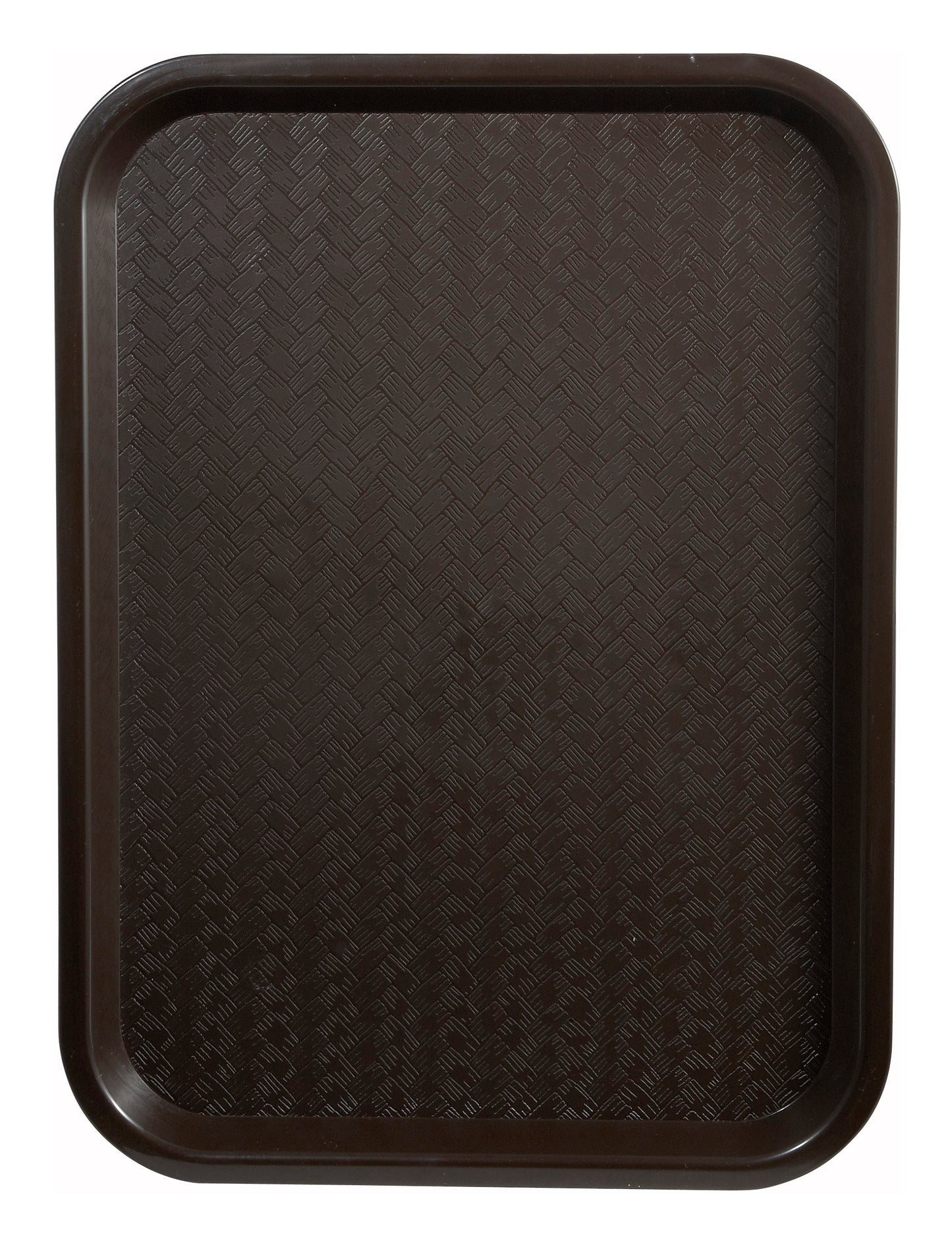 Winco FFT-1216B 12" x 16" Brown Fast Food Tray