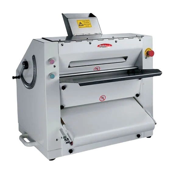 BakeMax BMPS001 20" Countertop Heavy Duty Two Pass Pizza and Pie Dough Sheeter