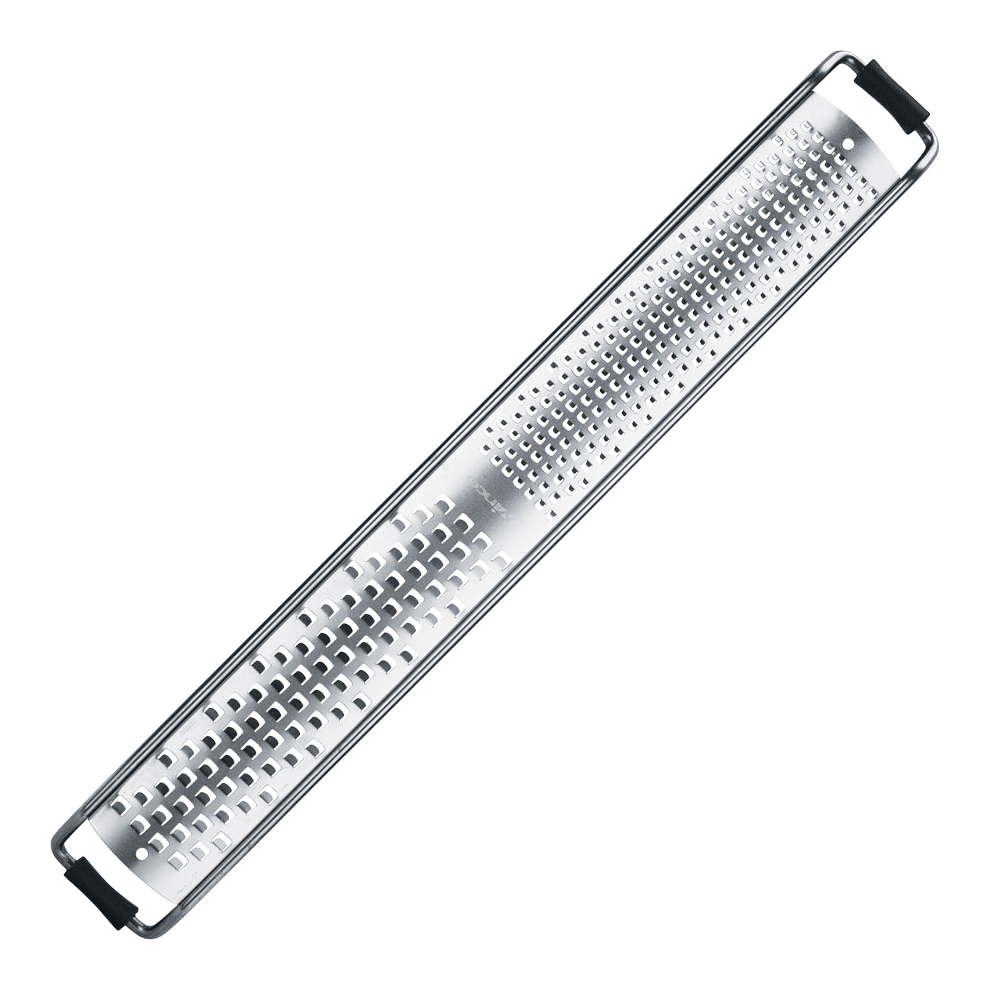 Winco GT-345 Stainless Steel Zester/Fine Grater w/Soft Grip Handle & Anti-slip Feet