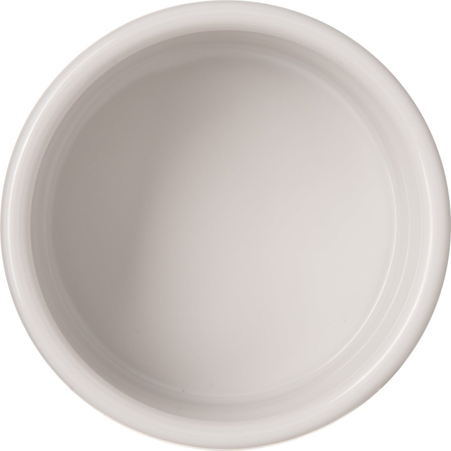 Carlisle 41242 3 oz Bone Straight-Sided Melamine Ramekin