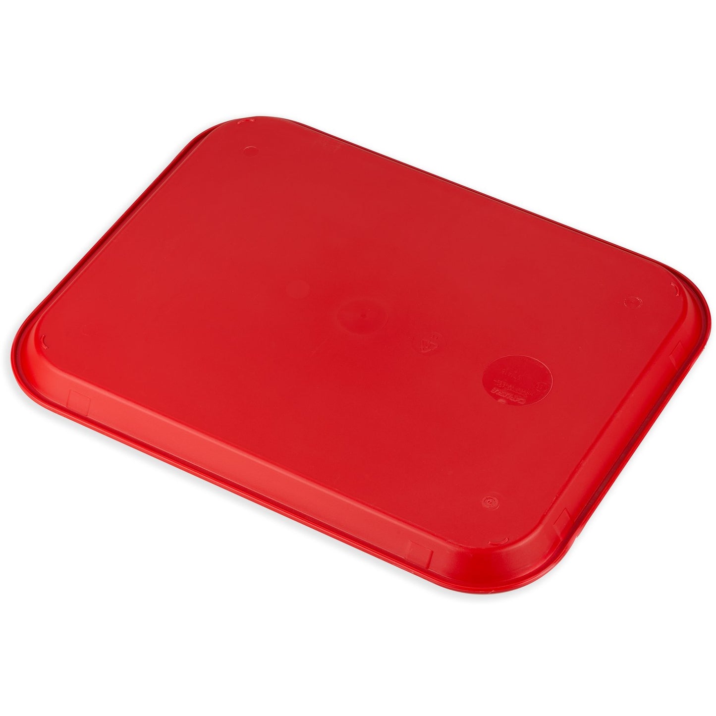 Carlisle CT141805 14" x 18" Red Cafe Fast Food Cafeteria Tray