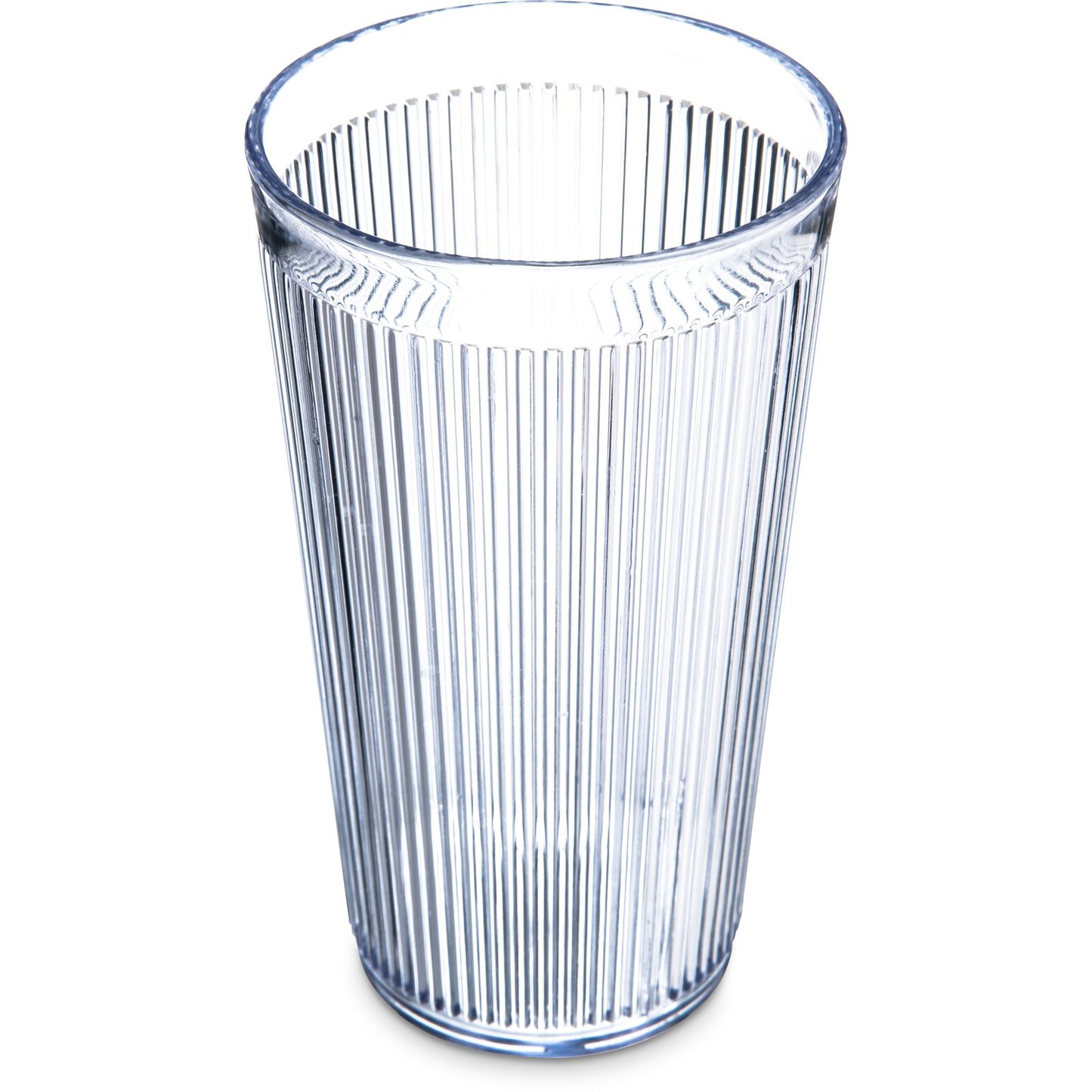Carlisle 401607 16.2 oz Clear SAN Crystalon Stack-All Tumbler