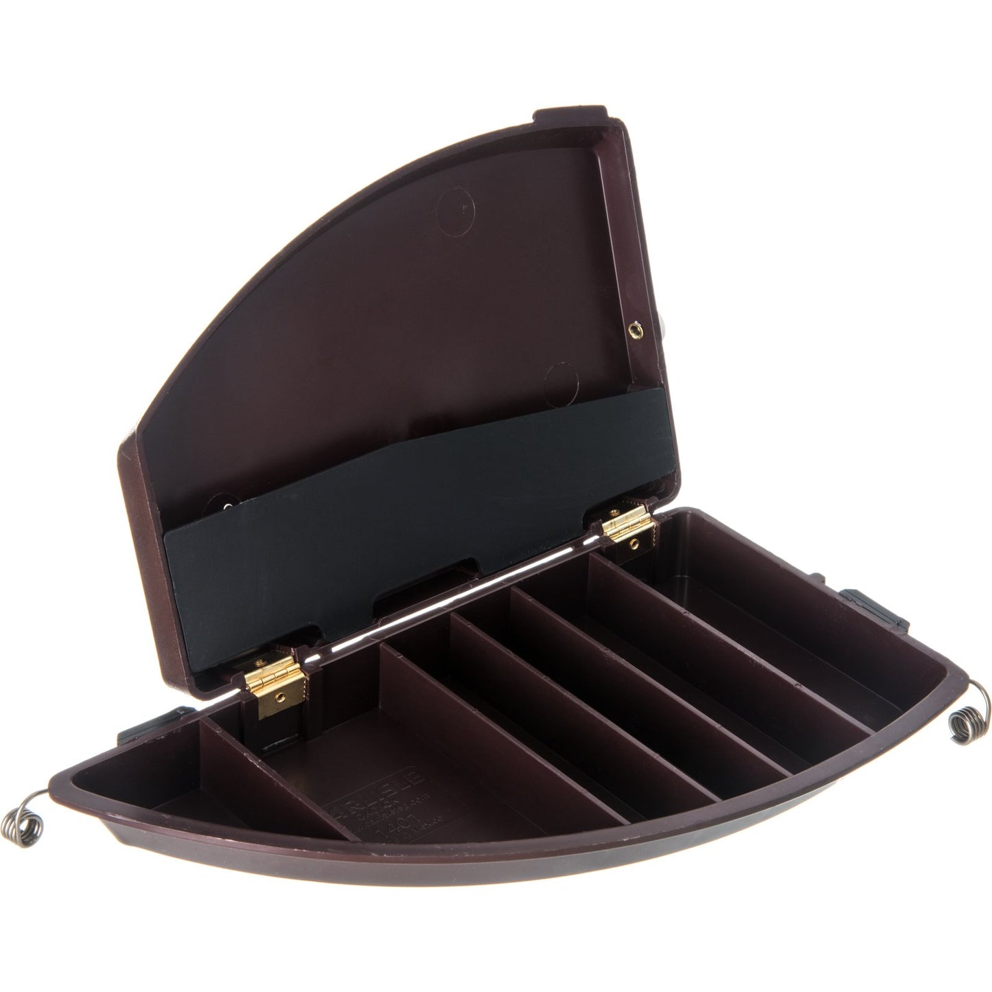 Carlisle 140101 9" x 5" x 2-1/4" Brown Money Maid Round Clip-On
