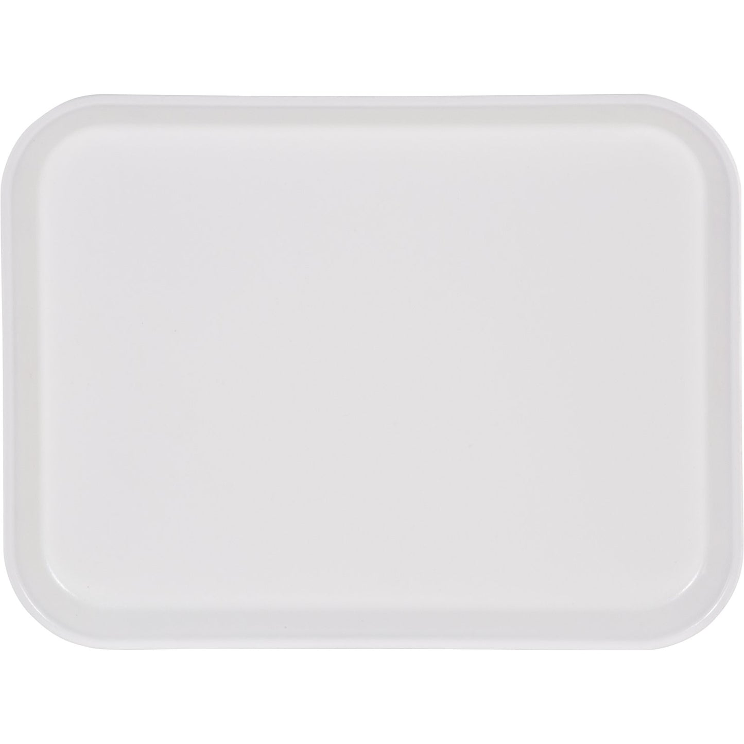 Carlisle 2216FGQ001 22" x 16" Bone White Glasteel Tray
