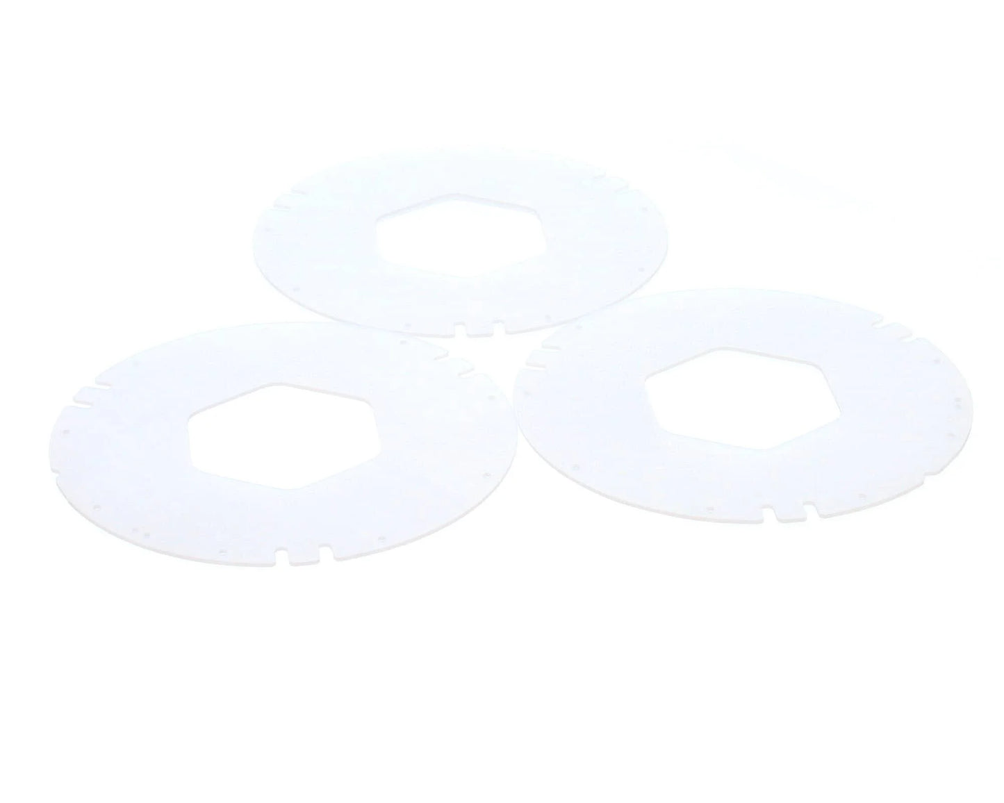 San Jamar XC2422M Medium White Replacement Gasket for C2410 (#2)