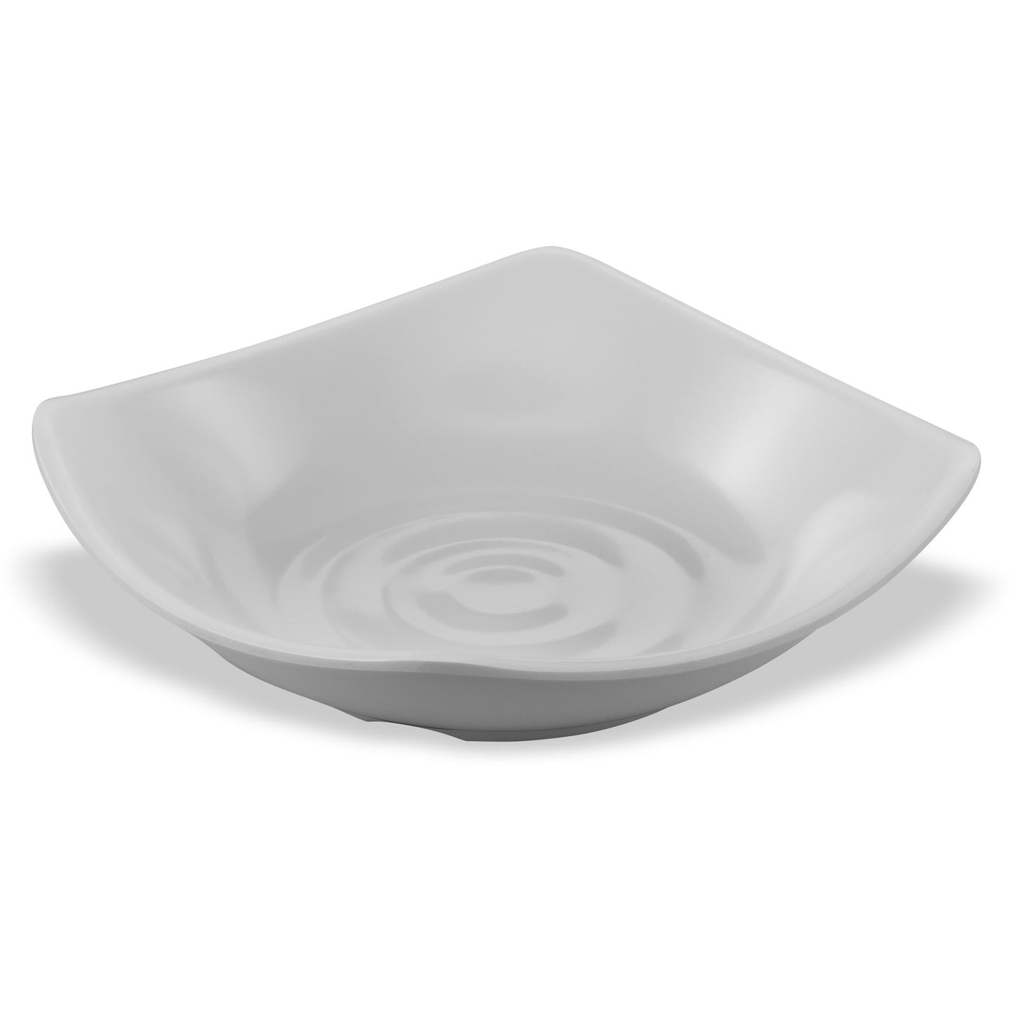 Carlisle 794202 5.25" White Square Melamine Flared Rim Dish Bowl
