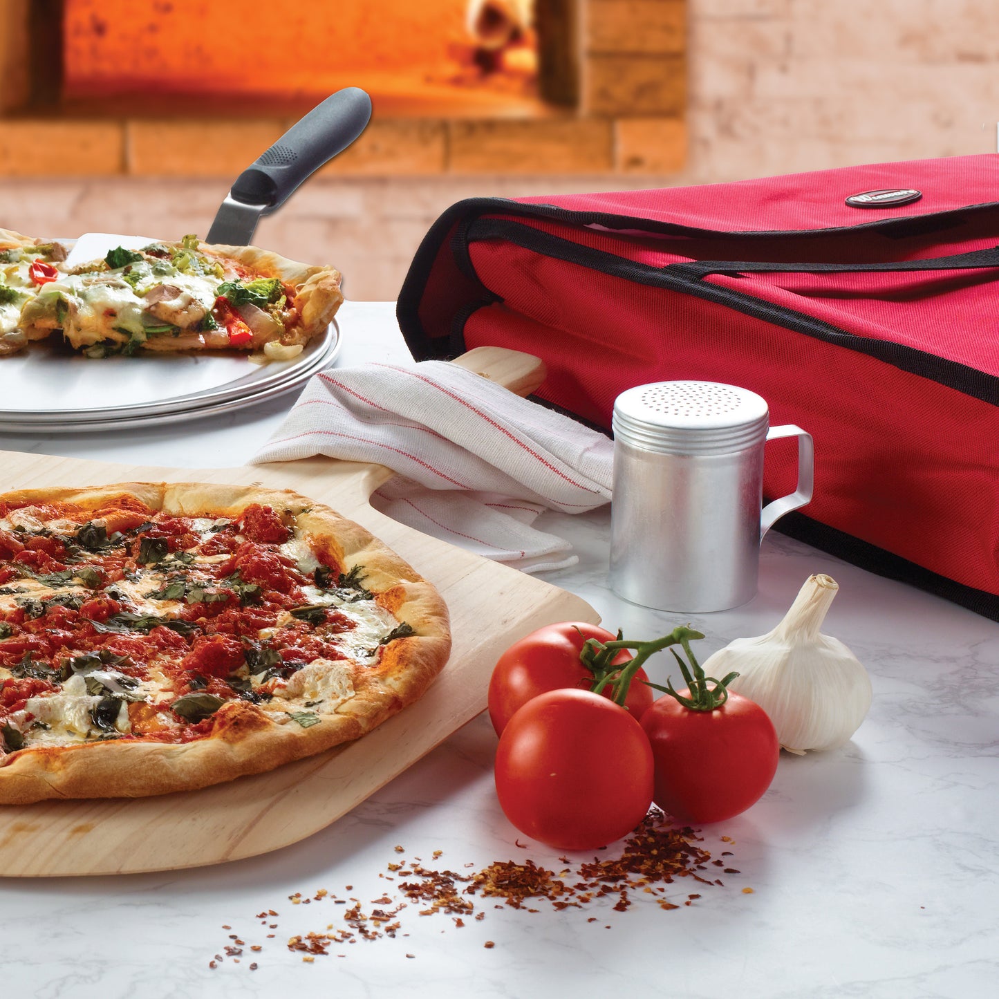 Winco BGPZ-24 24" x 24" x 5" Pizza Delivery Bag