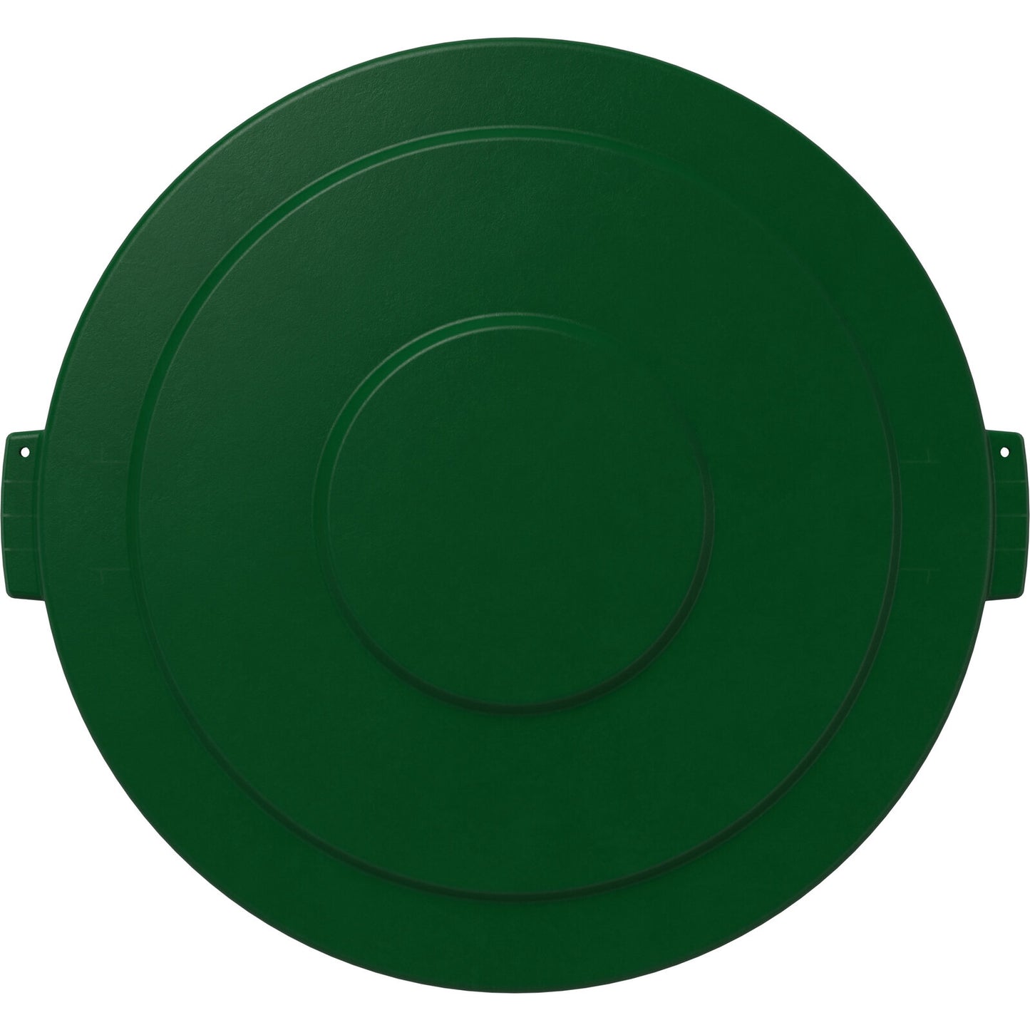 Sparta 84105609 55 Gallon Green Round Polyethylene Bronco Waste Bin Trash Container Lid