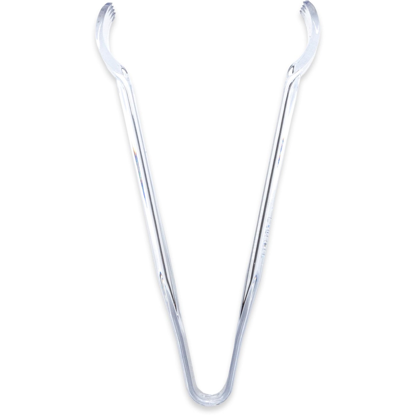 Carlisle 400607 6-7/32" Clear Polycarbonate Carly Salad Tong